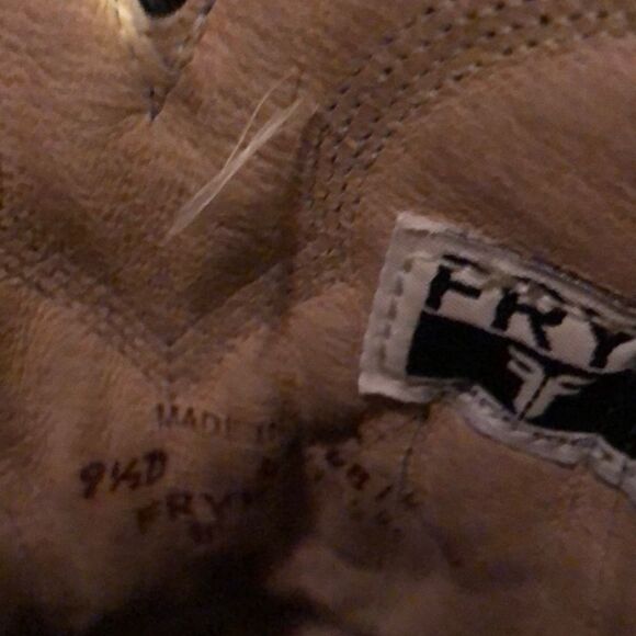 Awesome Vintage Frye Cowboy Boots Mens 9.5 womens 11 main image 16